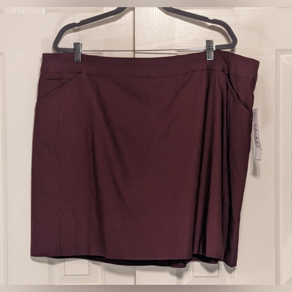 5/$25 Tribal Athena mini skirt with stretch shorts - Picture 2 of 6